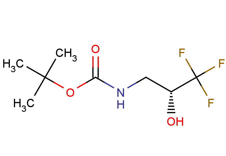 tert-butyl N-[(2R)-3,3,3-trifluoro-2-hydroxypropyl]carbamate