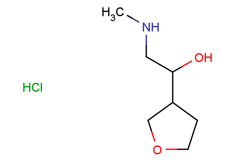 2-(methylamino)-1-(oxolan-3-yl)ethan-1-ol hydrochloride