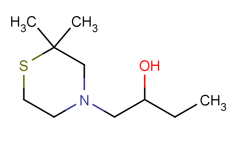 1-(2,2-dimethylthiomorpholin-4-yl)butan-2-ol