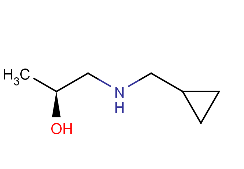(2S)-1-[(cyclopropylmethyl)amino]propan-2-ol