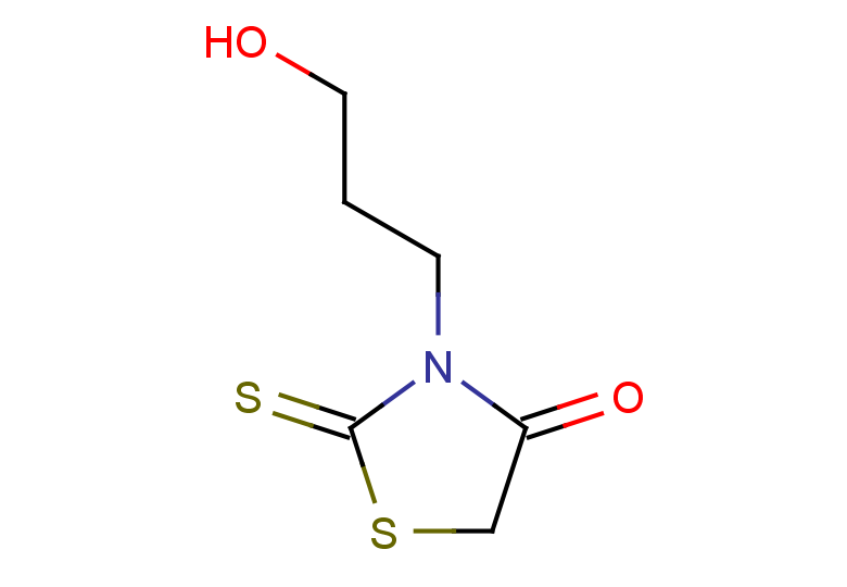 3-(3-hydroxypropyl)-2-sulfanylidene-1,3-thiazolidin-4-one