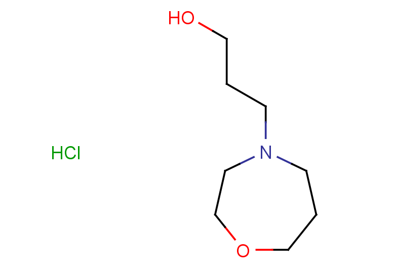3-(1,4-oxazepan-4-yl)propan-1-ol hydrochloride