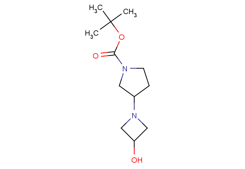 tert-butyl 3-(3-hydroxyazetidin-1-yl)pyrrolidine-1-carboxylate