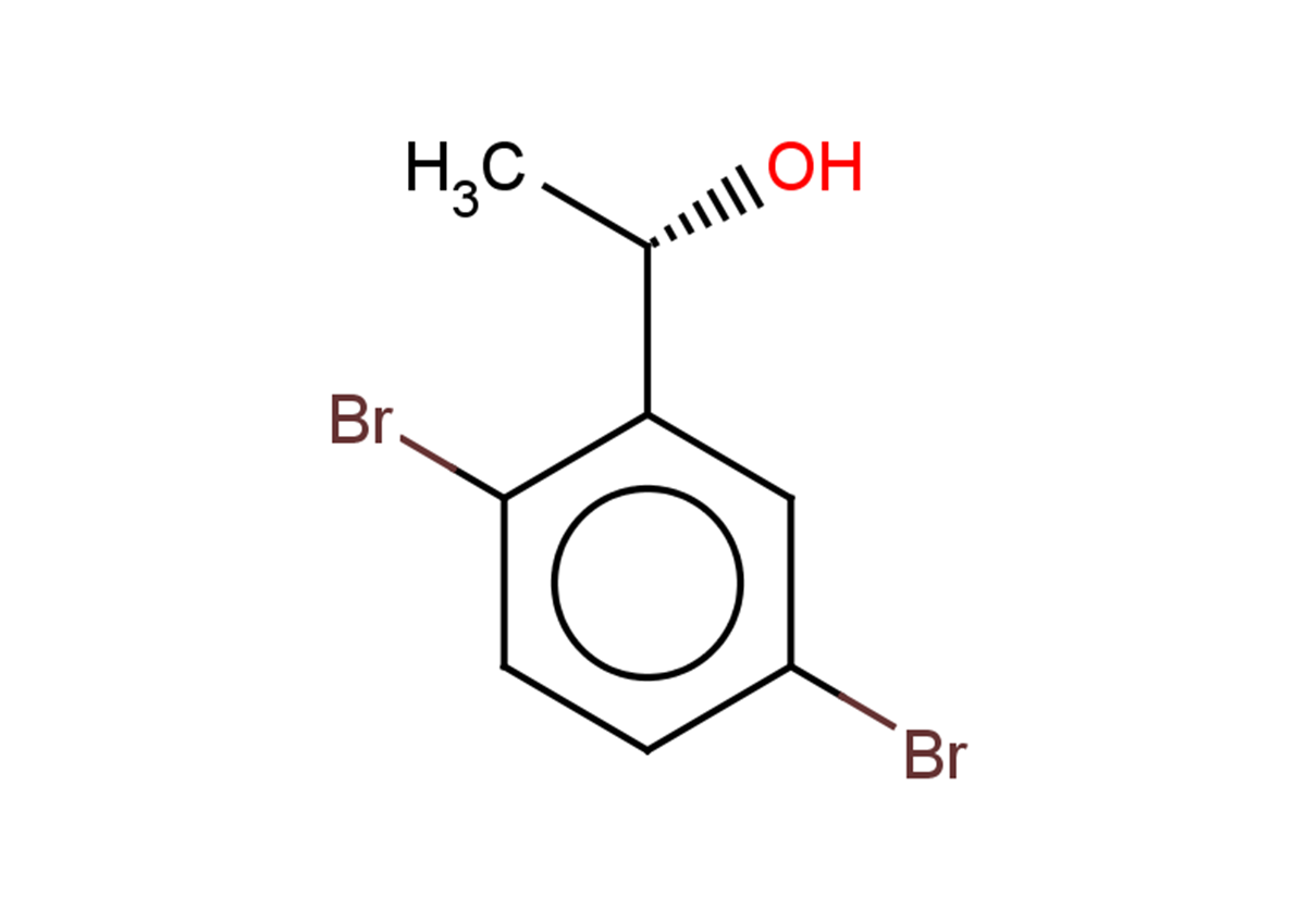 (1S)-1-(2,5-dibromophenyl)ethan-1-ol