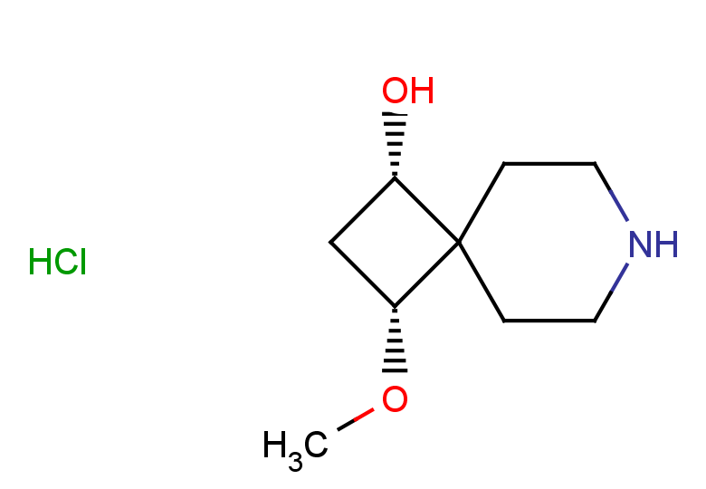(1S,3R)-3-methoxy-7-azaspiro[3.5]nonan-1-ol hydrochloride