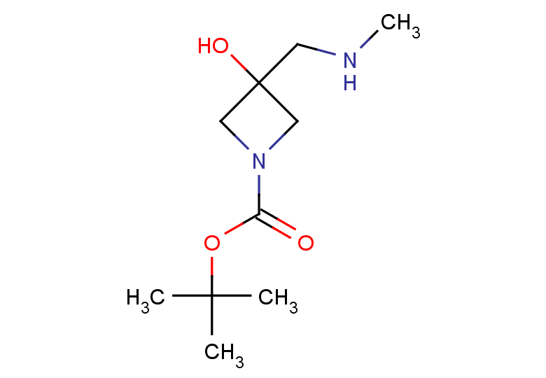 tert-butyl 3-hydroxy-3-[(methylamino)methyl]azetidine-1-carboxylate