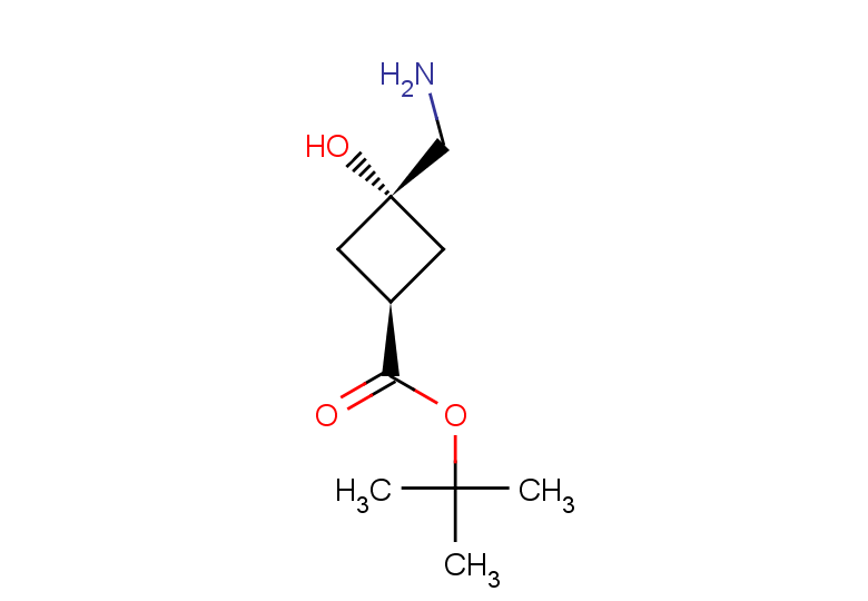 tert-butyl 3-(aminomethyl)-3-hydroxycyclobutane-1-carboxylate
