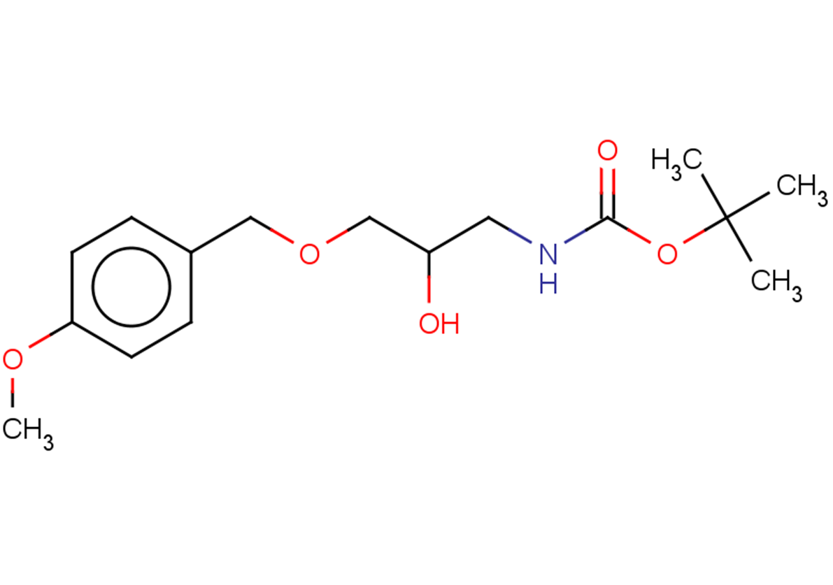 tert-butyl N-{2-hydroxy-3-[(4-methoxyphenyl)methoxy]propyl}carbamate