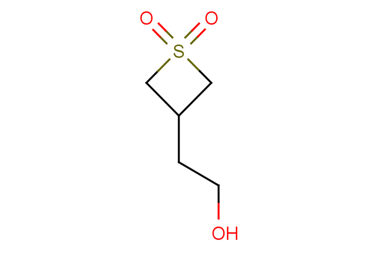 3-(2-hydroxyethyl)-1lambda6-thietane-1,1-dione