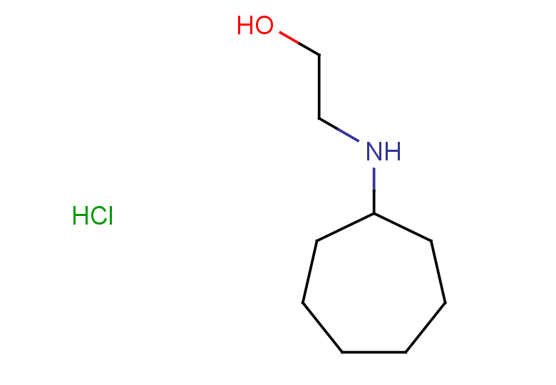 2-(cycloheptylamino)ethan-1-ol hydrochloride