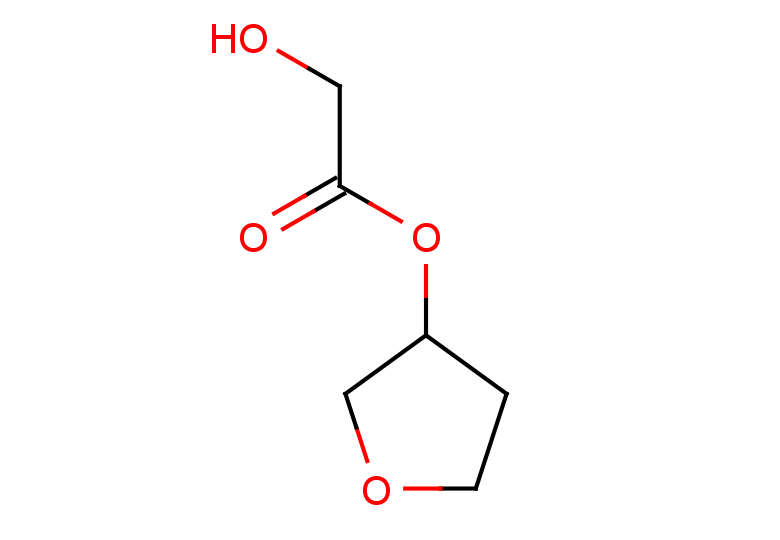 oxolan-3-yl 2-hydroxyacetate