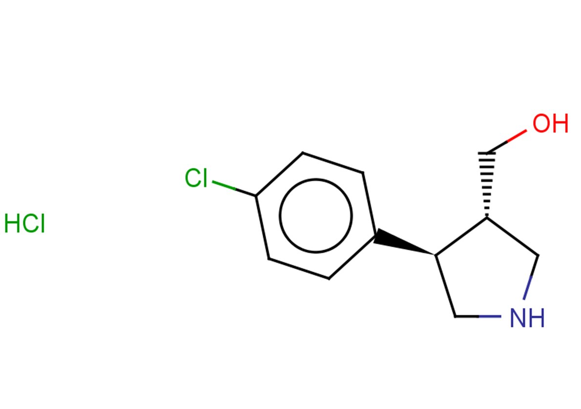 [(3S,4R)-4-(4-chlorophenyl)pyrrolidin-3-yl]methanol hydrochloride