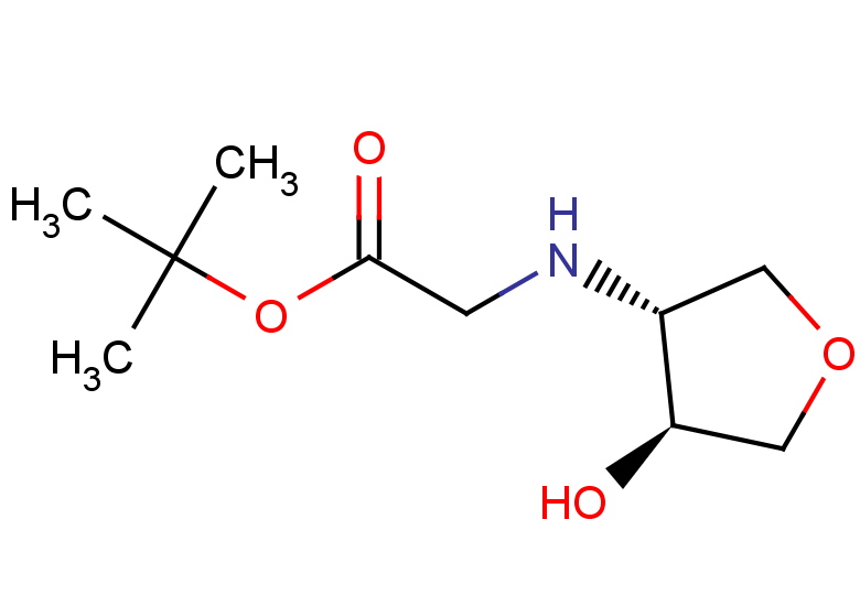rac-tert-butyl 2-{[(3R,4S)-4-hydroxyoxolan-3-yl]amino}acetate, trans