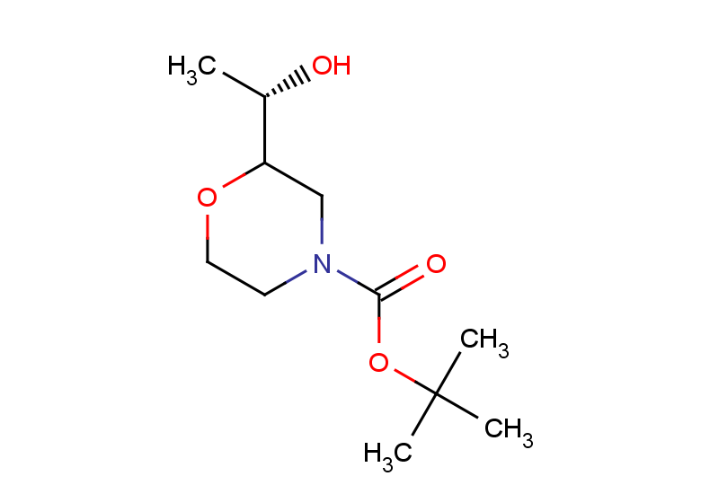 tert-butyl 2-[(1S)-1-hydroxyethyl]morpholine-4-carboxylate