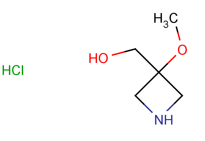 (3-methoxyazetidin-3-yl)methanol hydrochloride