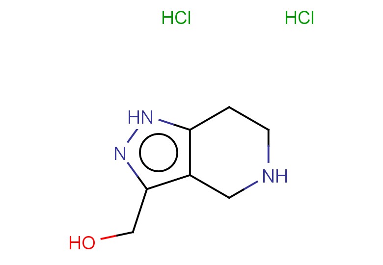 {1H,4H,5H,6H,7H-pyrazolo[4,3-c]pyridin-3-yl}methanol dihydrochloride