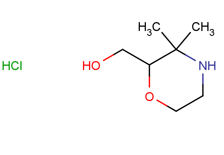 (3,3-dimethylmorpholin-2-yl)methanol hydrochloride