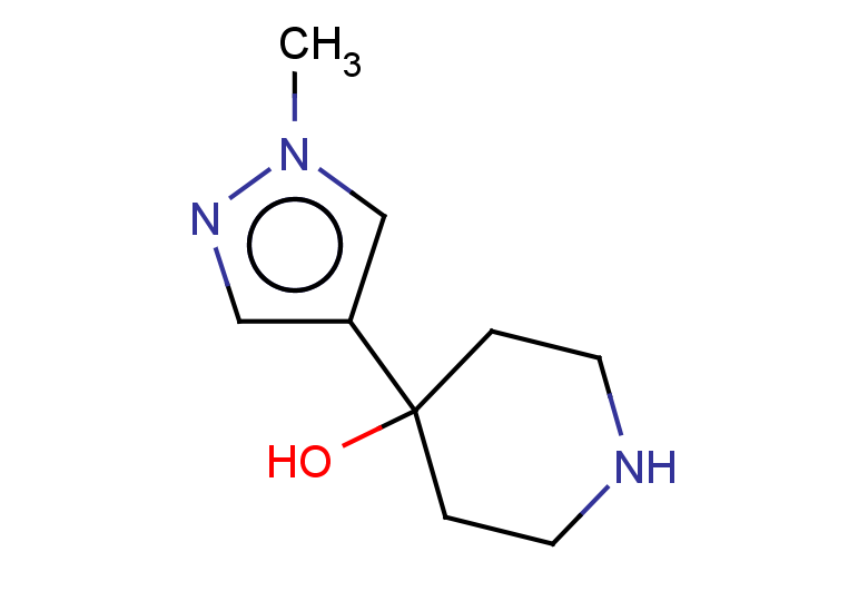 4-(1-methyl-1H-pyrazol-4-yl)piperidin-4-ol
