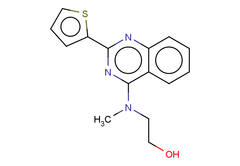 2-{methyl[2-(thiophen-2-yl)quinazolin-4-yl]amino}ethan-1-ol
