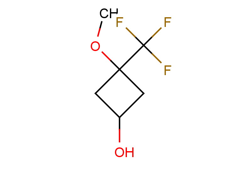 3-methoxy-3-(trifluoromethyl)cyclobutan-1-ol