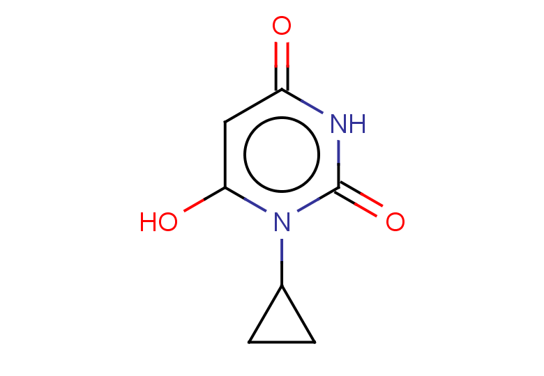 1-cyclopropyl-6-hydroxy-1,2,3,4-tetrahydropyrimidine-2,4-dione
