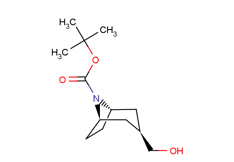 rac-tert-butyl (1R,3R,5S)-3-(hydroxymethyl)-8-azabicyclo[3.2.1]octane-8-carboxylate