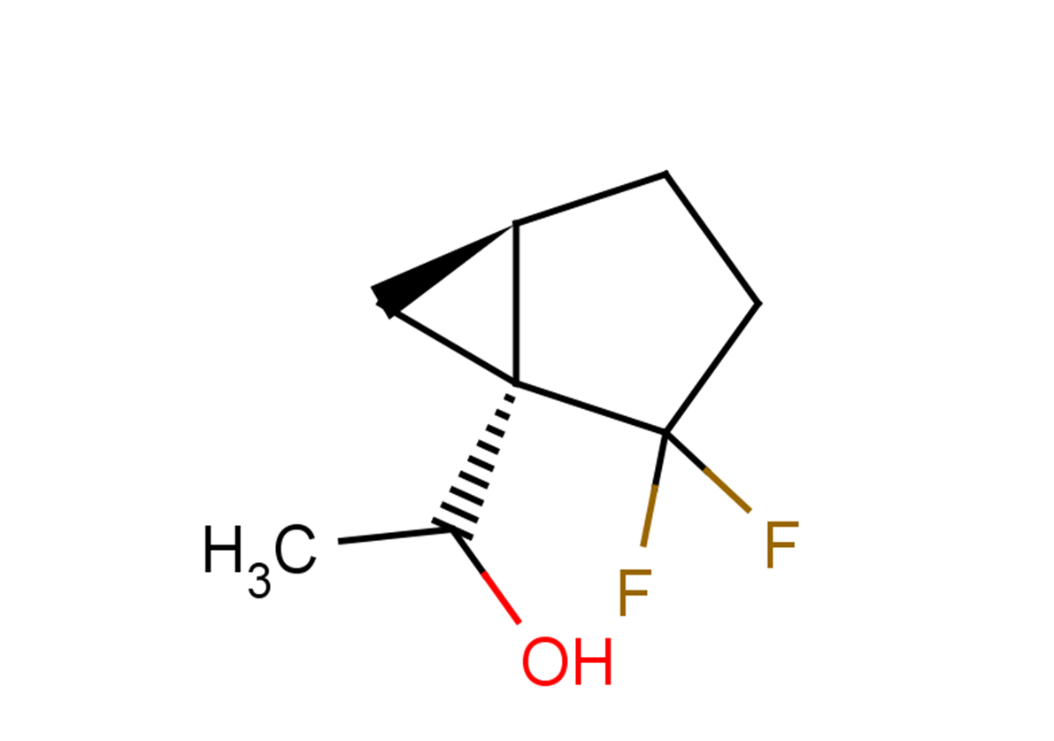 1-[(1S,5R)-2,2-difluorobicyclo[3.1.0]hexan-1-yl]ethan-1-ol