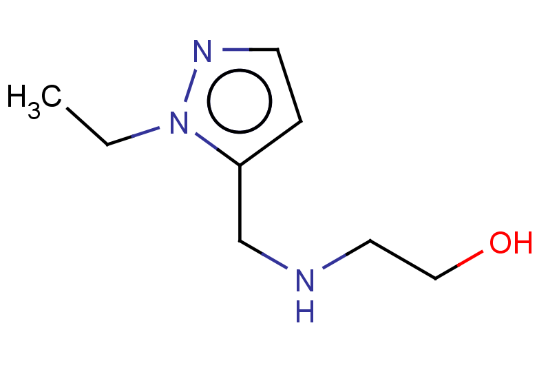 2-{[(1-ethyl-1H-pyrazol-5-yl)methyl]amino}ethan-1-ol