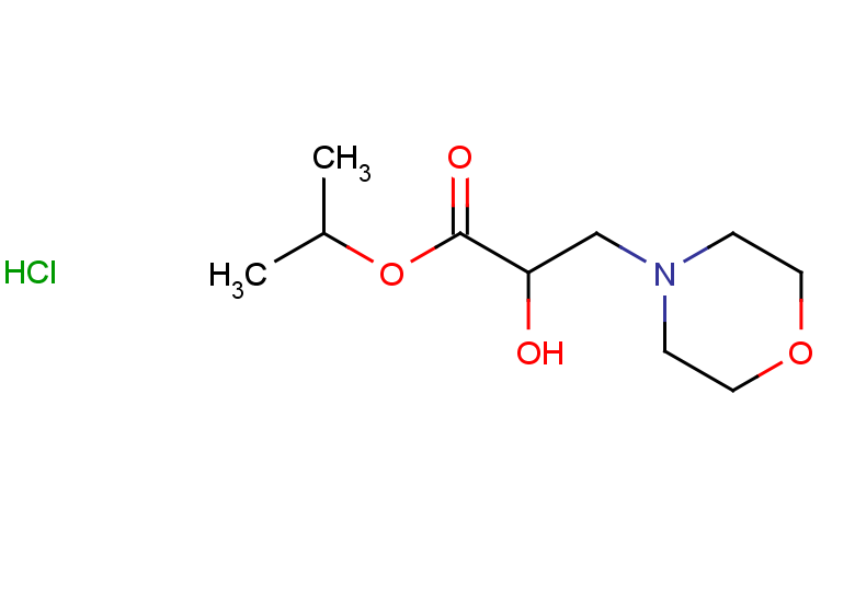 propan-2-yl 2-hydroxy-3-(morpholin-4-yl)propanoate hydrochloride