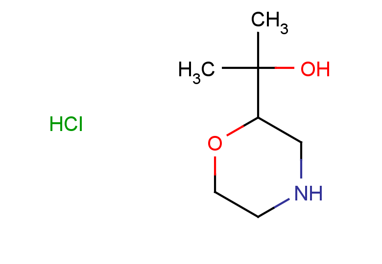 2-(morpholin-2-yl)propan-2-ol hydrochloride