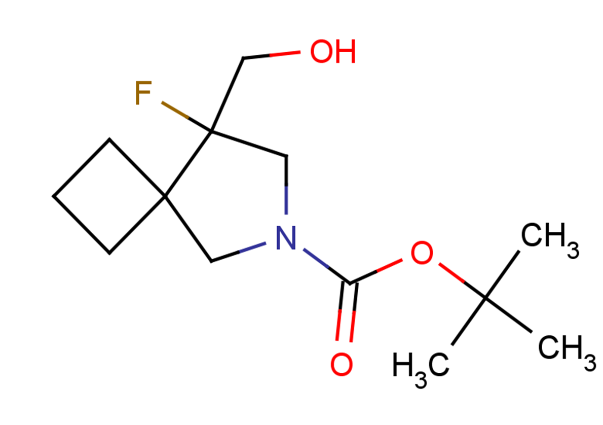 tert-butyl 8-fluoro-8-(hydroxymethyl)-6-azaspiro[3.4]octane-6-carboxylate
