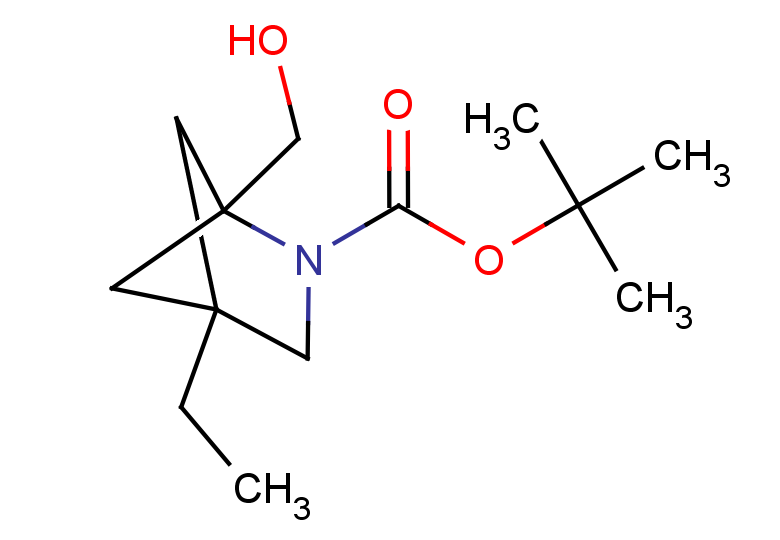 tert-butyl 4-ethyl-1-(hydroxymethyl)-2-azabicyclo[2.1.1]hexane-2-carboxylate