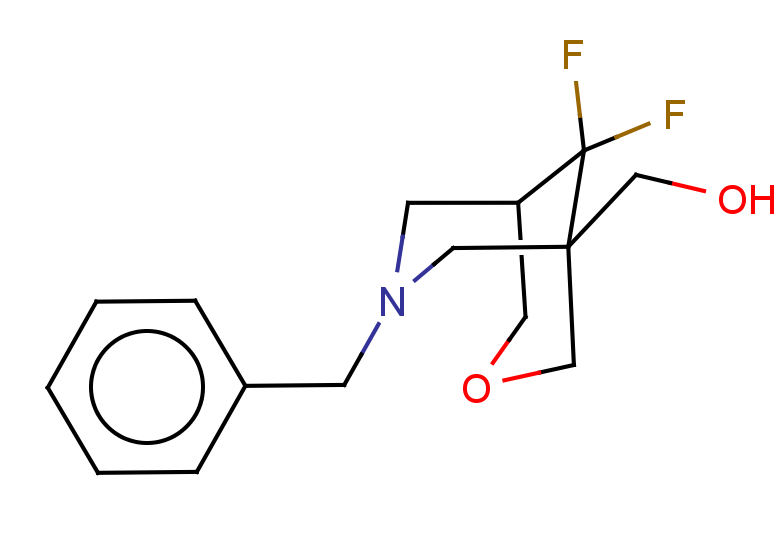 {7-benzyl-9,9-difluoro-3-oxa-7-azabicyclo[3.3.1]nonan-1-yl}methanol