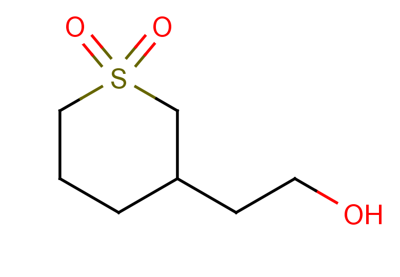 3-(2-hydroxyethyl)-1$l^{6}-thiane-1,1-dione