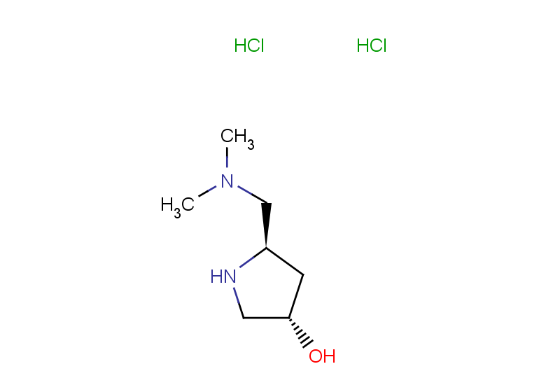 (3S,5R)-5-[(dimethylamino)methyl]pyrrolidin-3-ol dihydrochloride
