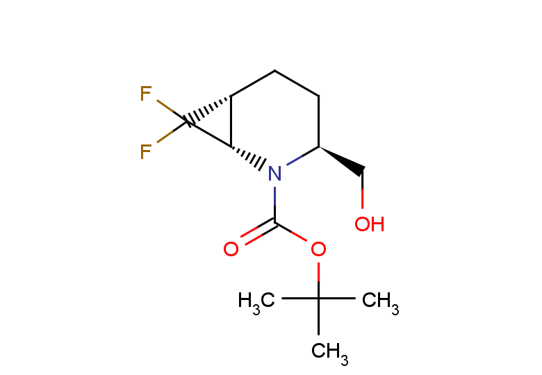 tert-butyl (1S,3S,6R)-7,7-difluoro-3-(hydroxymethyl)-2-azabicyclo[4.1.0]heptane-2-carboxylate