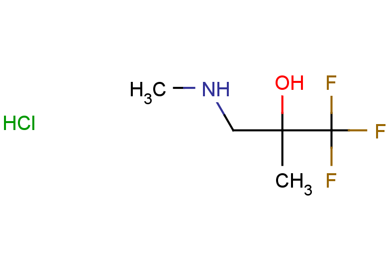 1,1,1-trifluoro-2-methyl-3-(methylamino)propan-2-ol hydrochloride