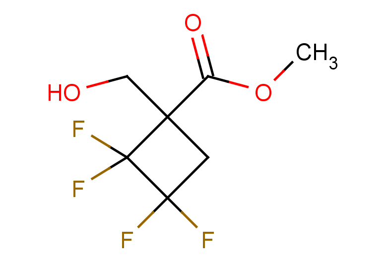 methyl 2,2,3,3-tetrafluoro-1-(hydroxymethyl)cyclobutane-1-carboxylate
