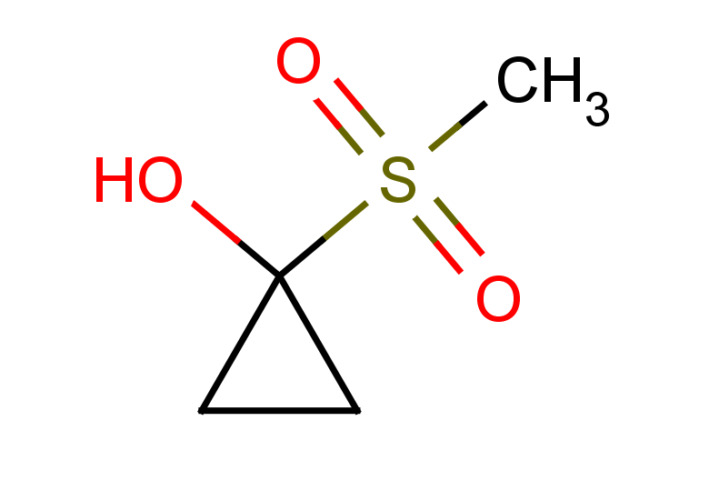 1-methanesulfonylcyclopropan-1-ol