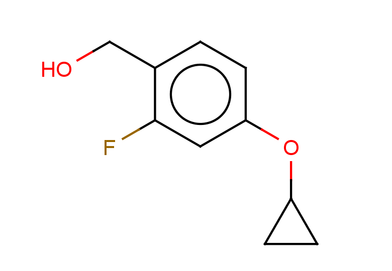 (4-cyclopropoxy-2-fluorophenyl)methanol