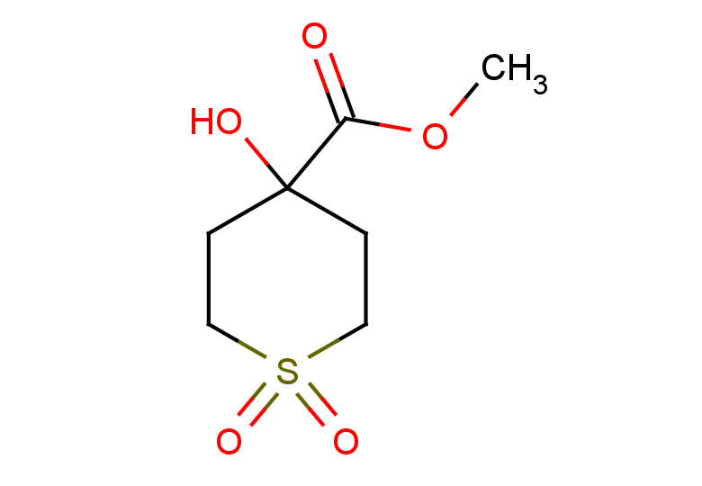 methyl 4-hydroxy-1,1-dioxo-1$l^{6}-thiane-4-carboxylate