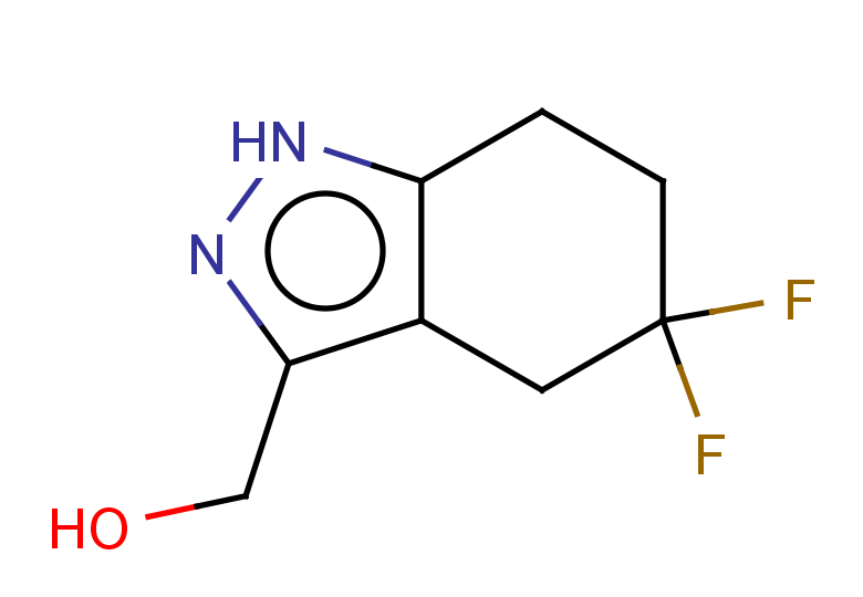 (5,5-difluoro-4,5,6,7-tetrahydro-1H-indazol-3-yl)methanol