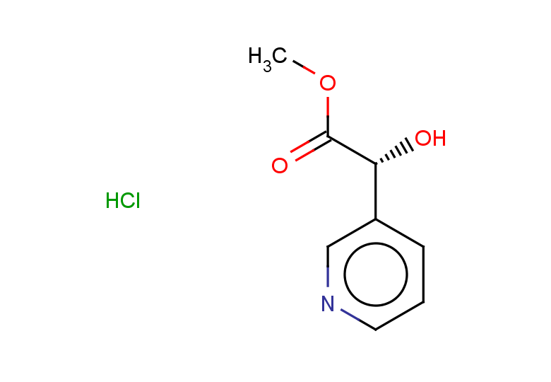 methyl (2R)-2-hydroxy-2-(pyridin-3-yl)acetate hydrochloride