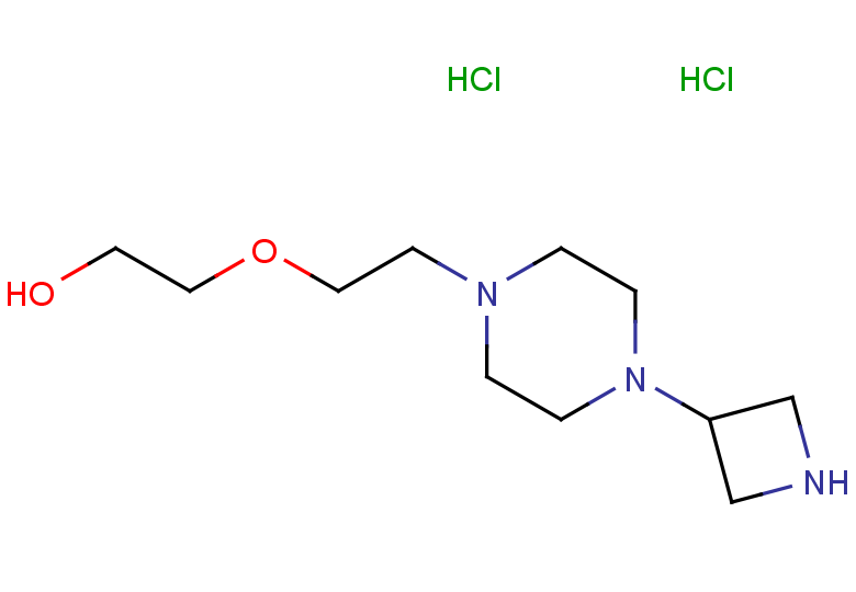 2-{2-[4-(azetidin-3-yl)piperazin-1-yl]ethoxy}ethan-1-ol dihydrochloride