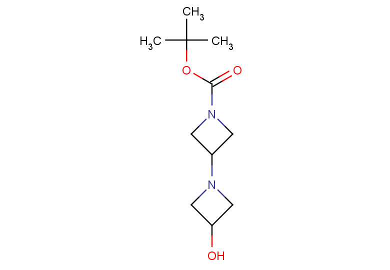 tert-butyl 3-hydroxy-[1,3'-biazetidine]-1'-carboxylate
