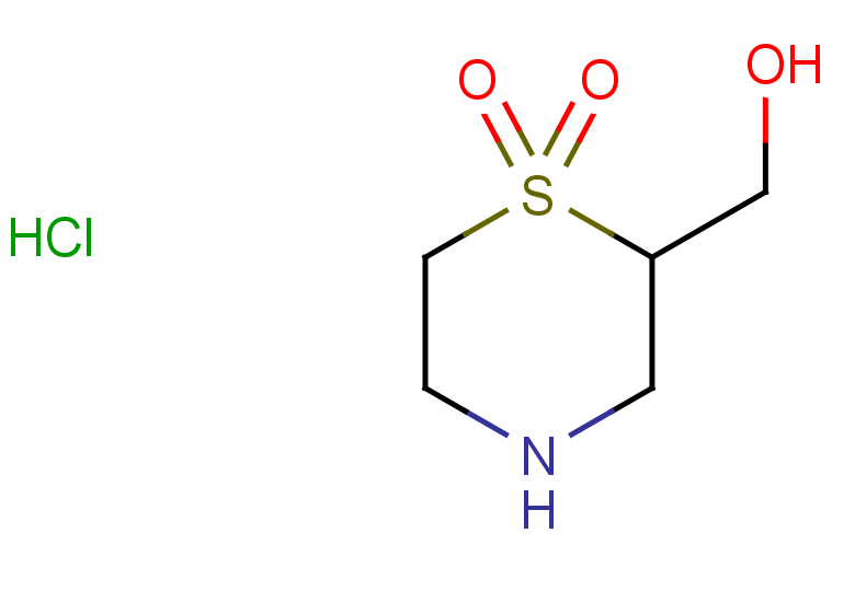 2-(hydroxymethyl)-1lambda6-thiomorpholine-1,1-dione hydrochloride