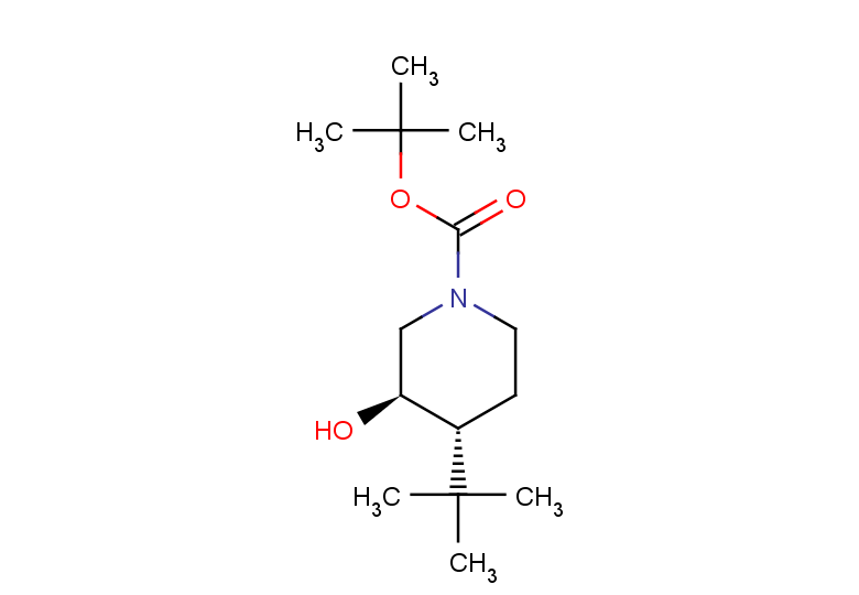 tert-butyl (3R,4R)-4-tert-butyl-3-hydroxypiperidine-1-carboxylate