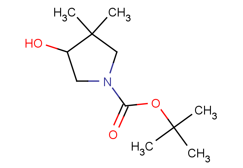tert-butyl 4-hydroxy-3,3-dimethylpyrrolidine-1-carboxylate
