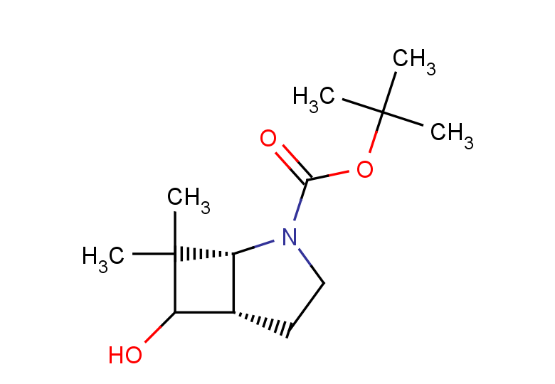 tert-butyl (1R,5S)-6-hydroxy-7,7-dimethyl-2-azabicyclo[3.2.0]heptane-2-carboxylate