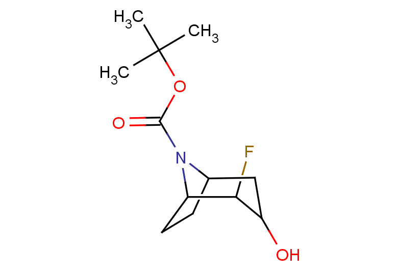 tert-butyl 2-fluoro-3-hydroxy-8-azabicyclo[3.2.1]octane-8-carboxylate